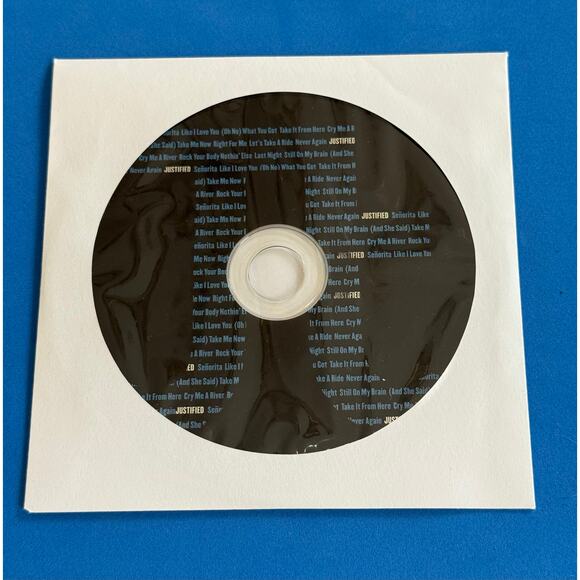 Justin Timberlake - Justified CD 2002 Jive Records R&B Dance-Pop Funk Soul - Picture 9 of 9